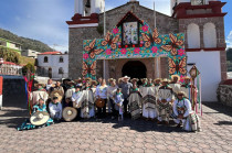 Bailarines de la Danza de Arrieros El Chamizal 1935 participan en el tradicional encuentro cultural