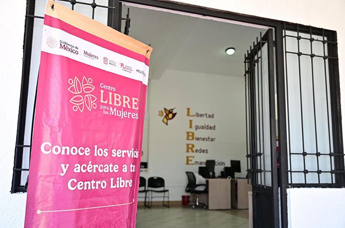 l Estado de México prevé concluir 2026 con 48 Centros LIBRE para brindar orientación legal, apoyo emocional y acompañamiento a mujeres.