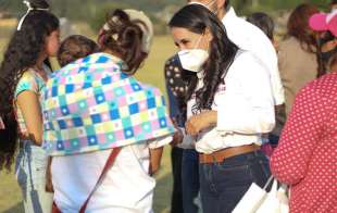 Michelle Núñez tiene como objetivo trabajar al servicio del pueblo, con honestidad, humildad, pero sobre todo atendiendo siempre a los más necesitados.