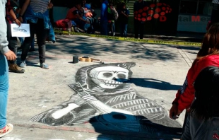 Homenaje a José Guadalupe Posada en Prepa 4 de la UAEM