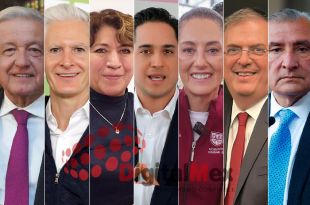 AMLO, Alfredo del Mazo, Delfina Gómez, Jorge Mendoza, Claudia Sheinbaum, Marcelo Ebrard, Adán Augusto López