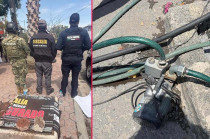 Autoridades estatales y federales localizaron tomas ilegales y bombas de extracción conectadas a la red de agua en la colonia Polígonos III.