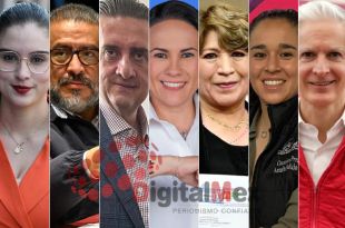 Gretel González, Horacio Duarte, Juan Pedro García, Alejandra del Moral, Delfina Gómez, Amalia Pulido, Alfredo del Mazo