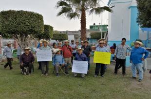 Inconformes pidieron respetuosamente una audiencia con el obispo de Ciudad Altamirano Joel Ocampo Gorostieta.