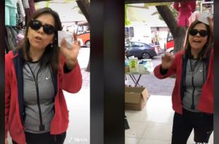 #VideoViral: Surge Lady 50 pesos, en pleno centro de Toluca