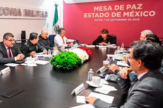 Homicidio doloso cae 37% en 15 municipios del Edomex tras 531 días del MUZO