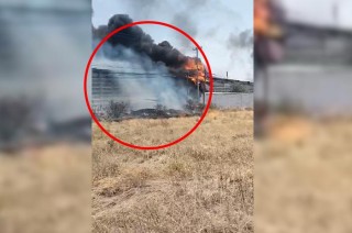 El choque entre dos tractocamiones y una camioneta de carga ocurrió en la carretera México-Calpulalpan.