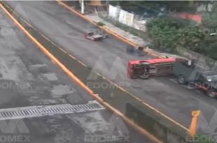 El accidente se registró sobre la avenida Gasoducto y Azucenas, en la colonia Las Huertas