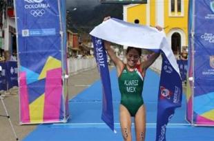 La atleta Isabel Aburto ganó el primer lugar en la prueba de K1-500 metros de canotaje de velocidad 