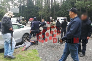 #Persecución: Roban Audi en Toluca; los detienen en #Zinacantepec