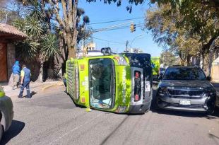 El hecho ocurrió en la esquina de las calles Sor Juana Inés de la Cruz y Rafael M. Hidalgo, en la Colonia Cuauhtémoc.