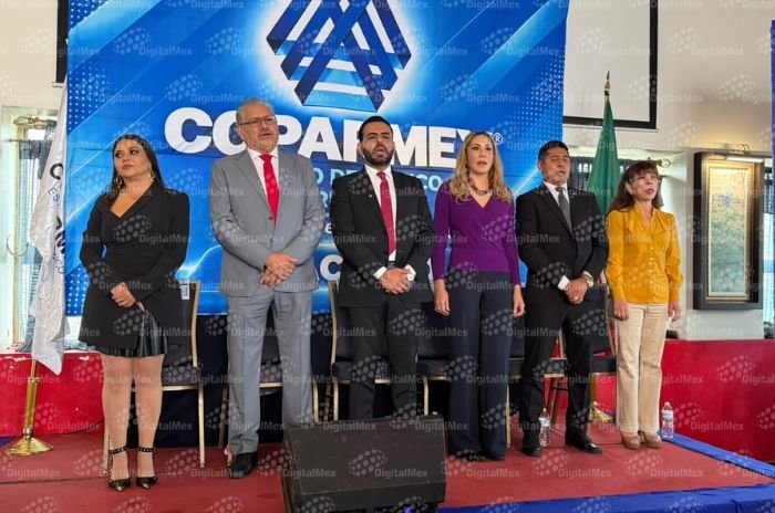 Patrick Mejía Estivariz rindió protesta como presidente de COPARMEX en Coacalco, con el compromiso de atraer inversiones, generar empleos y fortalecer al sector empresarial.