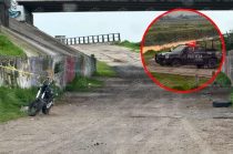 Policías resguardaron la zona del Río Lerma mientras personal de la Fiscalía y cuerpos de emergencia realizaron las diligencias correspondientes.