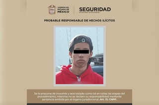 Se detuvo a un hombre en posesión de la pesada unidad