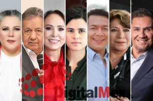 Miroslava Carrillo, Higinio Martínez, Cristina Ruiz, Luisa María Alcalde, Mario Delgado, Delfina Gómez, Luis Montaño