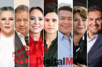 Miroslava Carrillo, Higinio Martínez, Cristina Ruiz, Luisa María Alcalde, Mario Delgado, Delfina Gómez, Luis Montaño