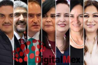 José Manuel Uribe, Ernesto Nemer, Rodrigo Martínez, Rosy Oviedo, Carolina Alanís, Isabel Sánchez, Myrna García