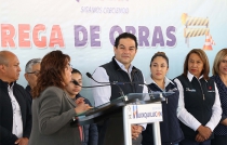 Entrega #Huixquilucan obras de impacto social