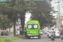 El cuerpo quedó tendido sobre la cinta asfáltica, sin vida