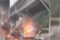 Las redes sociales se han llenado de imágenes y videos del accidente.