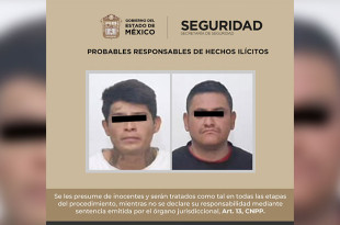Los detenidos fueron puestos a disposición del Ministerio Público y podrían estar vinculados a un grupo criminal originario de Michoacán. 