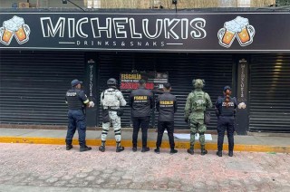 Con el despliegue denominado “Segunda Fase de la Operación Atarraya” se aseguraron 288 establecimientos tipo bares y “chelerías”.