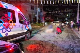 El cuerpo del joven quedó tendido junto a su bicicleta tras ser atropellado en Tenango del Valle.