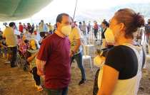 “No desaprovechen la vacuna, no se dejen llevar por malos comentarios, de gente negativa&quot;, subrayó el edil