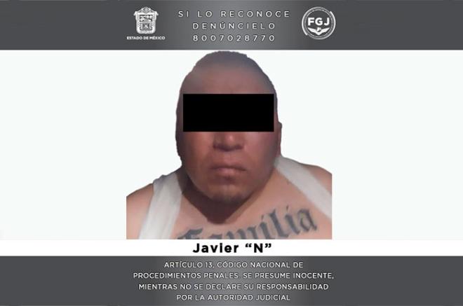 Javier &quot;N&quot; fue ingresado al Centro Penitenciario y de Reinserción Social de Santiaguito en Almoloya de Juárez