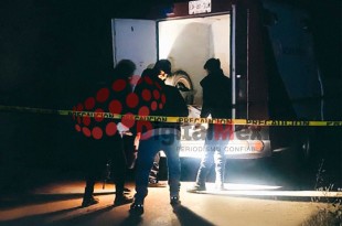 Ella resultó herida, y él lamentablemente falleció