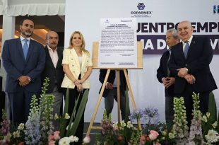 Romina Contreras formaliza alianza con Coparmex Metropolitano durante firma de convenio para fortalecer el desarrollo económico de Huixquilucan.