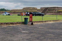 La canastilla y el globo quedaron bajo disposición del juez conciliador y los pasajeros pagaron su entrada al sitio.