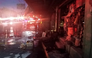 #Video: Bodega se incendia en la Central de Abasto de #Ecatepec