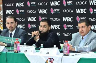 El duelo será por los títulos peso supergallo del Consejo Mundial de Boxeo (CMB) y de la Organización Mundial de Boxeo (OMB).