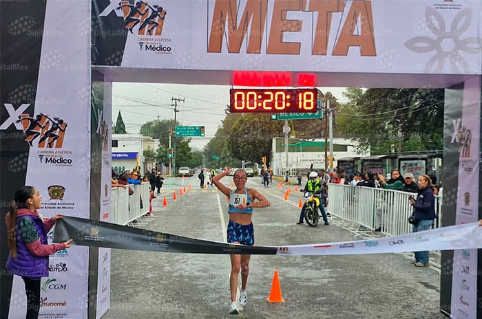 Esta fue la edición 18 de la Carrera Atlética Conmemorativa del Día del Médico, organizada por la Facultad de Medicina de la UAEMéx en Toluca.