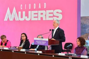 Inaugura Alfredo del Mazo Ciudad Mujeres, en La Paz Edoméx