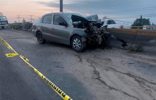 Joven muere al chocar con muro de contención en Chicoloapan