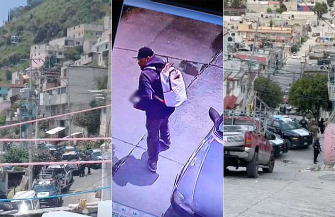 Tras el ataque, elementos del Ejército Mexicano, Guardia Nacional, policías estatales y municipales desplegaron un fuerte operativo con patrullajes, cierres de calles y revisiones en viviendas y vehículos para localizar al agresor.