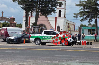 Los hechos ocurrieron en la localidad de San Pedro la Hortaliza, donde el masculino se encontraba tendido frente al templo.