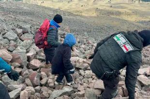 Los visitantes fueron trasladados hasta el Parque de los Venados, donde se encontraba su vehículo.