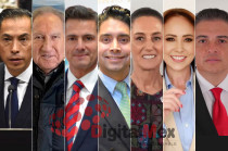 Carlos Iriarte, Arturo Montiel, Enrique Peña, Luis Miranda (hijo), Claudia Sheinbaum, Cristina Ruiz, Fernando Díaz