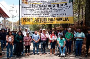 Obras públicas para todas las comunidades de #VillaDeAllende: Arturo Piña