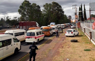 Transportistas de Chalco exigen mayor seguridad