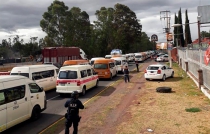 Transportistas de Chalco exigen mayor seguridad