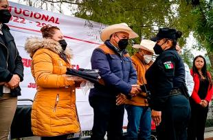 Andri Correa señaló que el objetivo es que los habitantes de Villa del Cabón se encuentren seguros se brinde una mayor protección a los turistas.