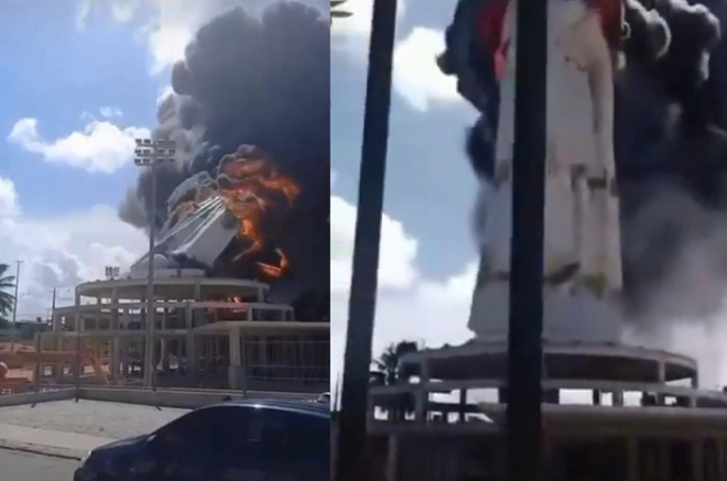 El incidente fue captado en video por testigos y posteriormente difundido en redes sociales.