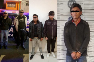 Los cinco detenidos fueron puestos a disposición de la autoridad ministerial, que determinará su situación jurídica.