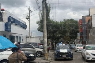 Sucursal bancaria donde un hombre fue asaltado y despojado de aproximadamente medio millón de pesos en Toluca.