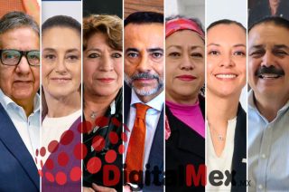 Higinio Martínez, Claudia Sheinbaum, Delfina Gómez, Fernando Flores, María Eugenia Rojano, Alma Patricia de León, Miguel Ángel Hernández