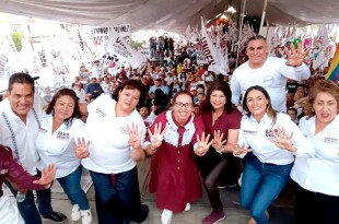 Azucena Cisneros prevé arrasar por el triunfo en #Ecatepec